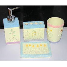 歐式衛(wèi)浴的藝術(shù)魅力 廠家直銷樹脂衛(wèi)浴四件套JBC37，提升浴室生活品質(zhì)